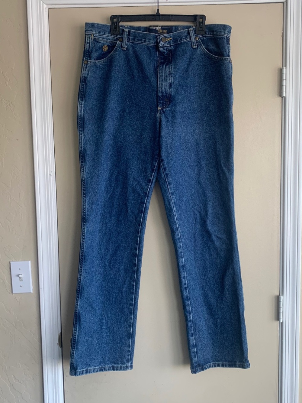 Wrangler George Strait Blue Jeans 38x34 Cowboy Rodeo Country Western